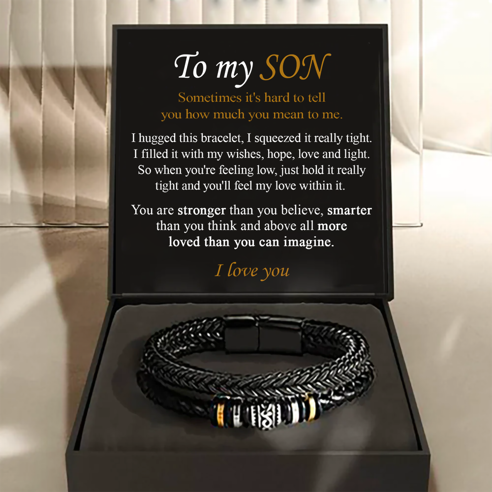 To my Son - I am always here to support you