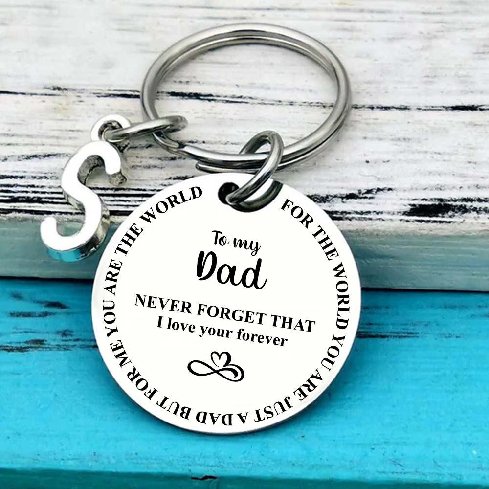 To my Mum/Dad - Family Keychain