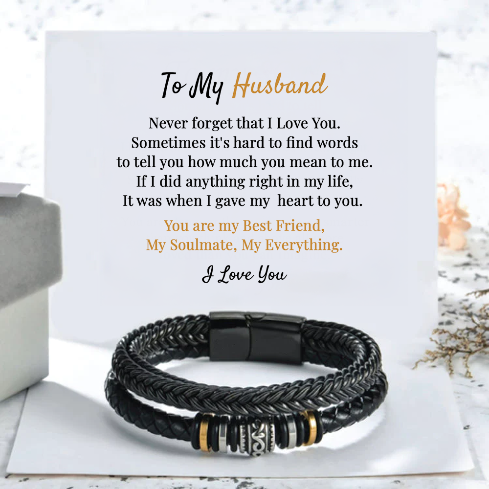 To My Husband - Promise Bracelet