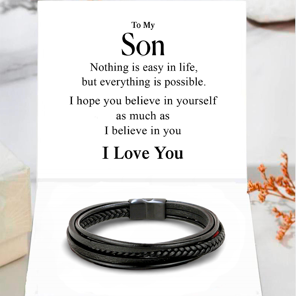 To my Son - I believe in you