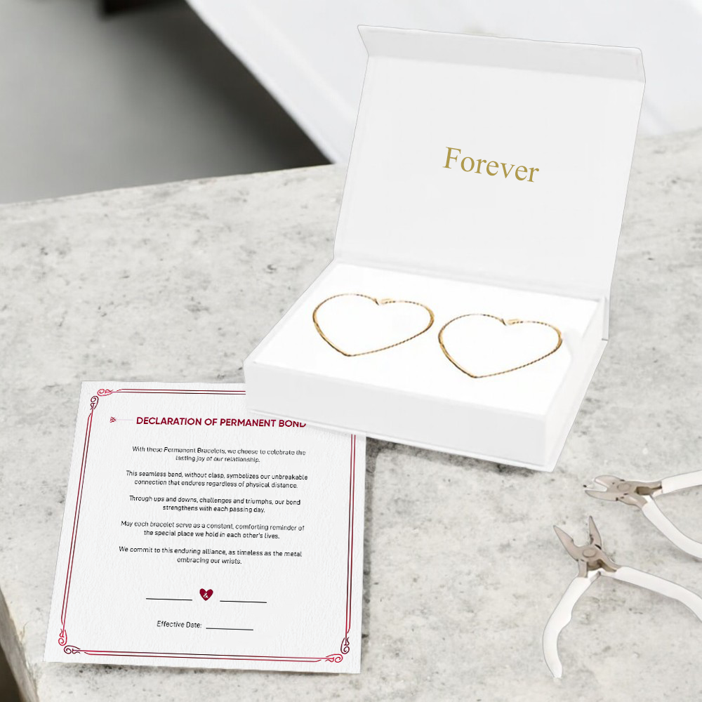 Permanent Love Bracelet - Silver