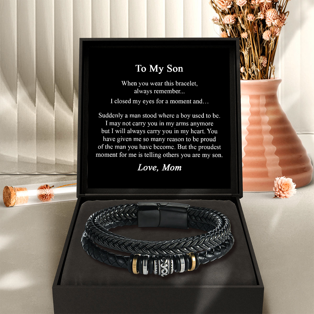 To My Son - I’m Proud of You - Love, Mom