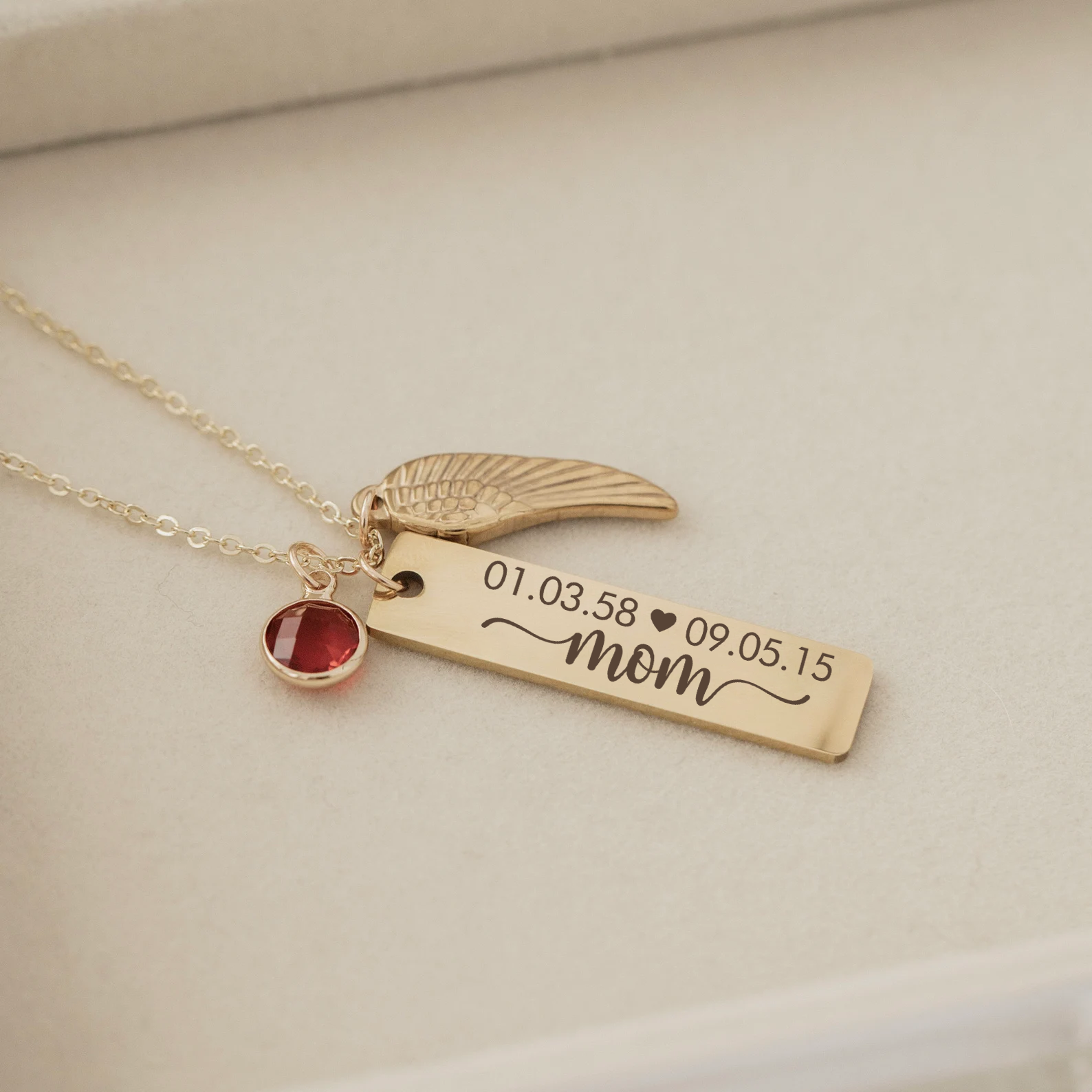 A piece of my heart is in heaven - Rose Gold