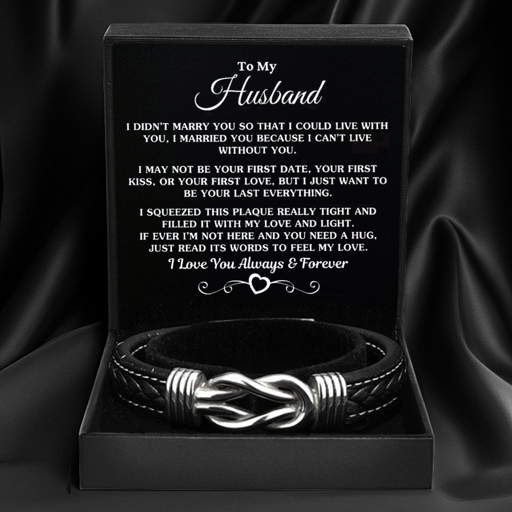 To my Husband - Love knot bracelet