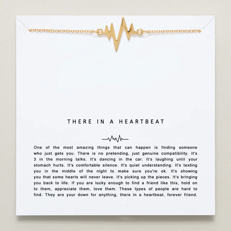 There In A Heartbeat Necklace