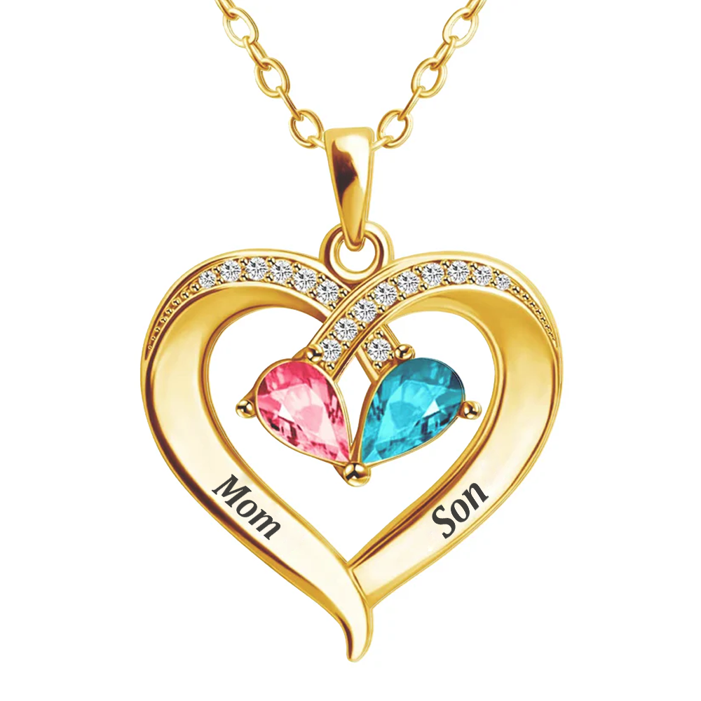To my Mom - Family necklace
