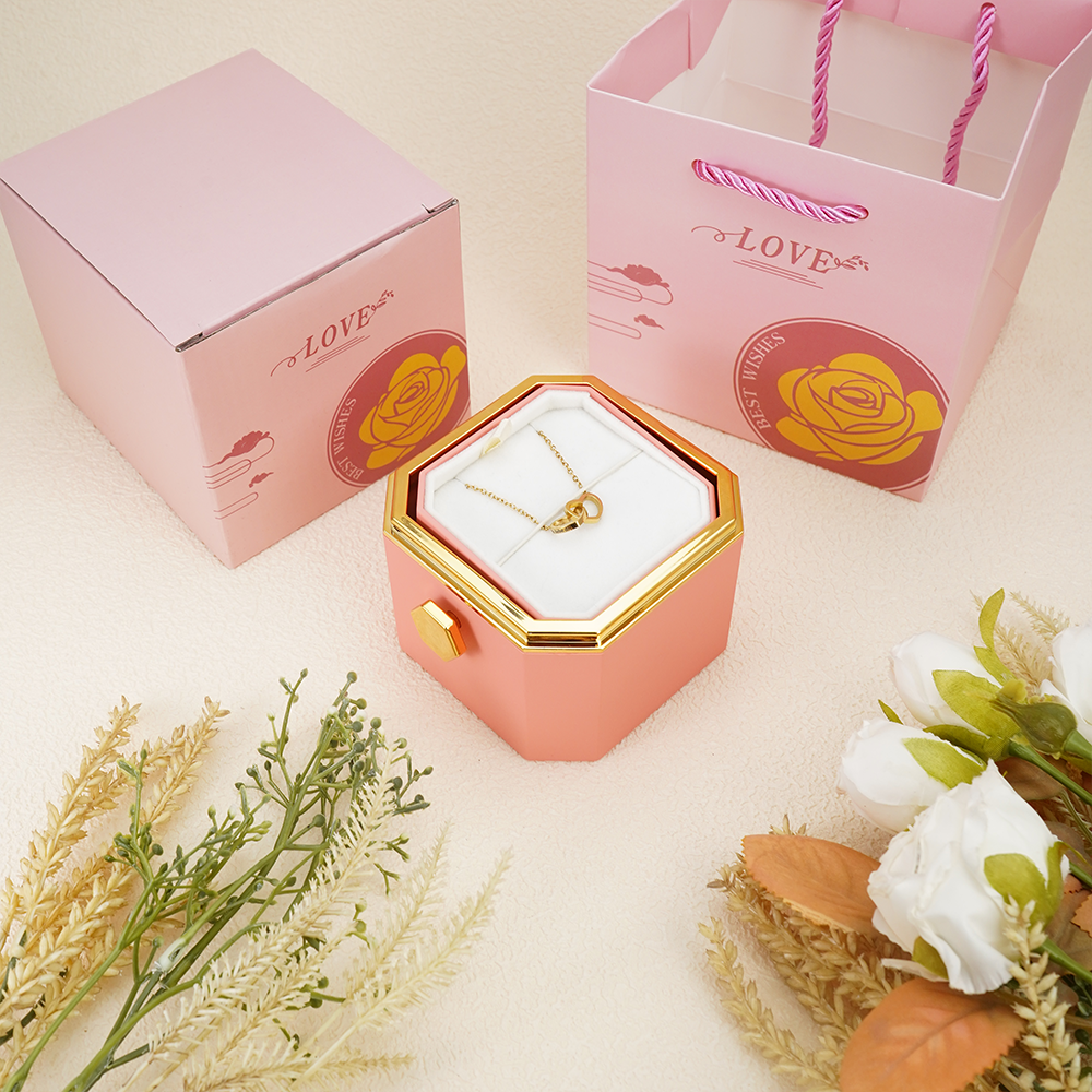 Boundless Love Necklace - Rose Gold