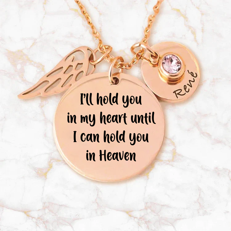 I’ll Carry You in My Heart Always – Necklace