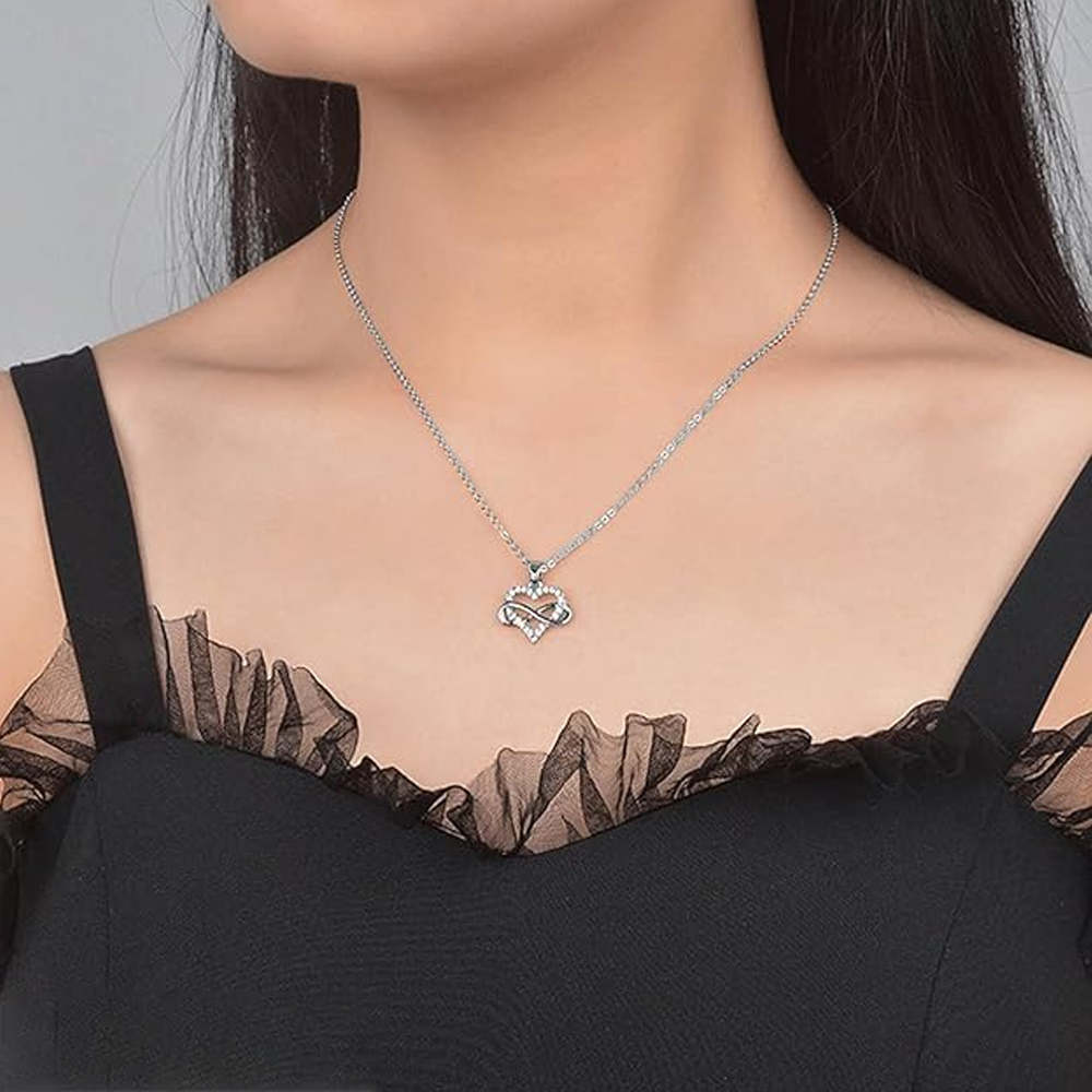 To my Daughter - Infinity Heart Necklace