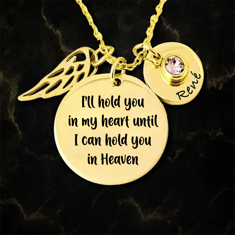 I’ll Carry You in My Heart Always – Necklace