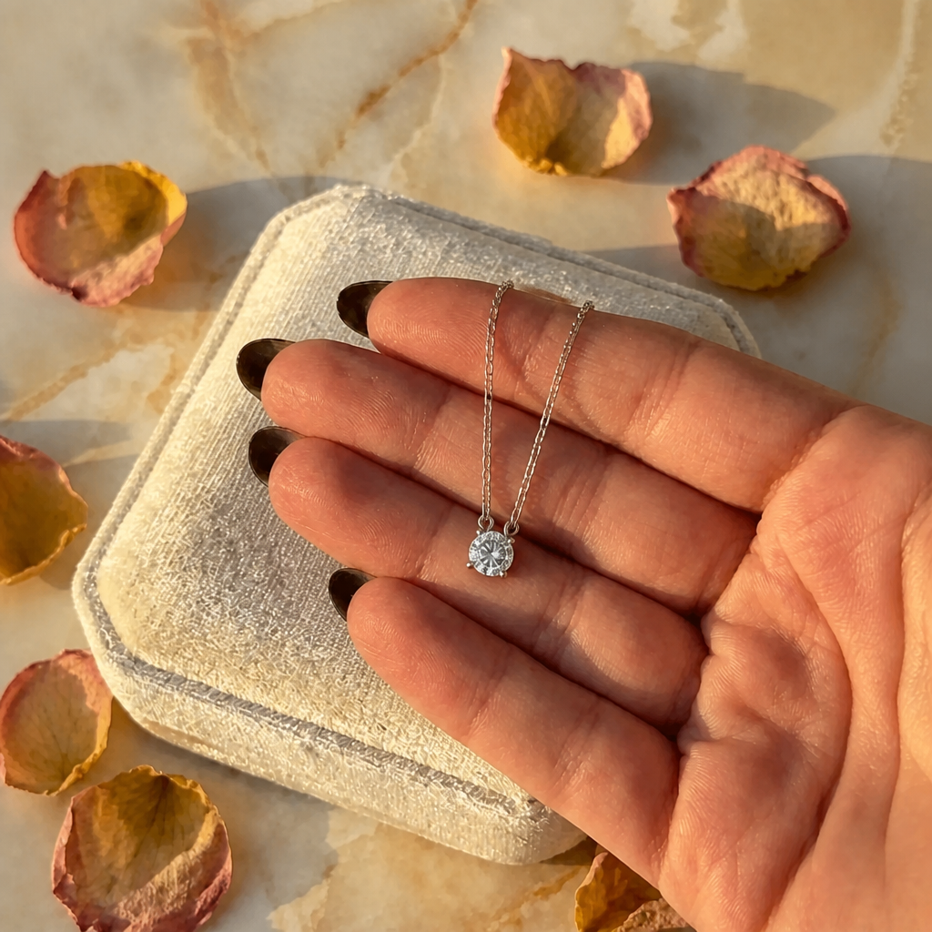 Apology Gift For Her - Crystal Pendant Necklace