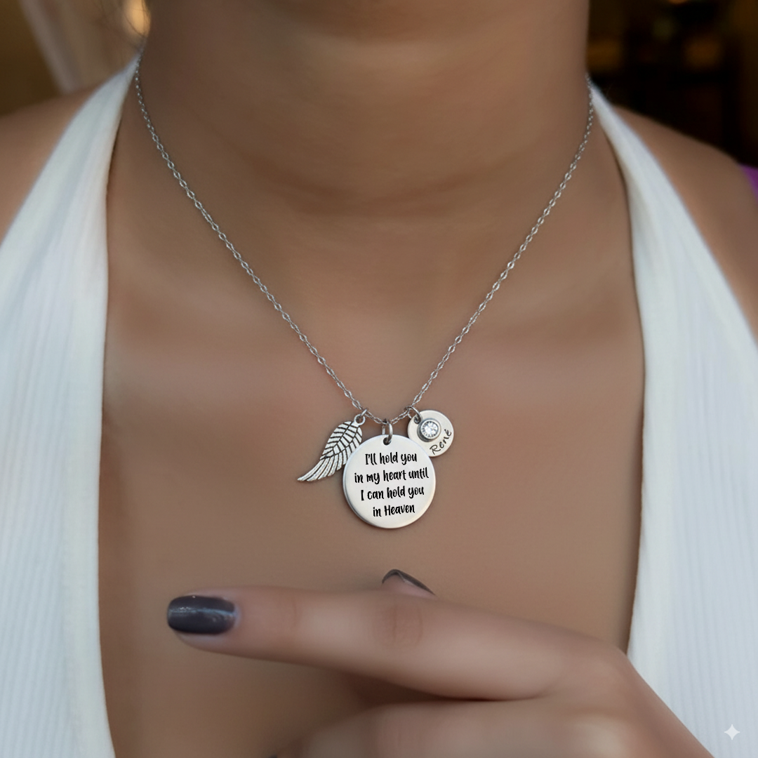 I’ll Carry You in My Heart Always – Necklace